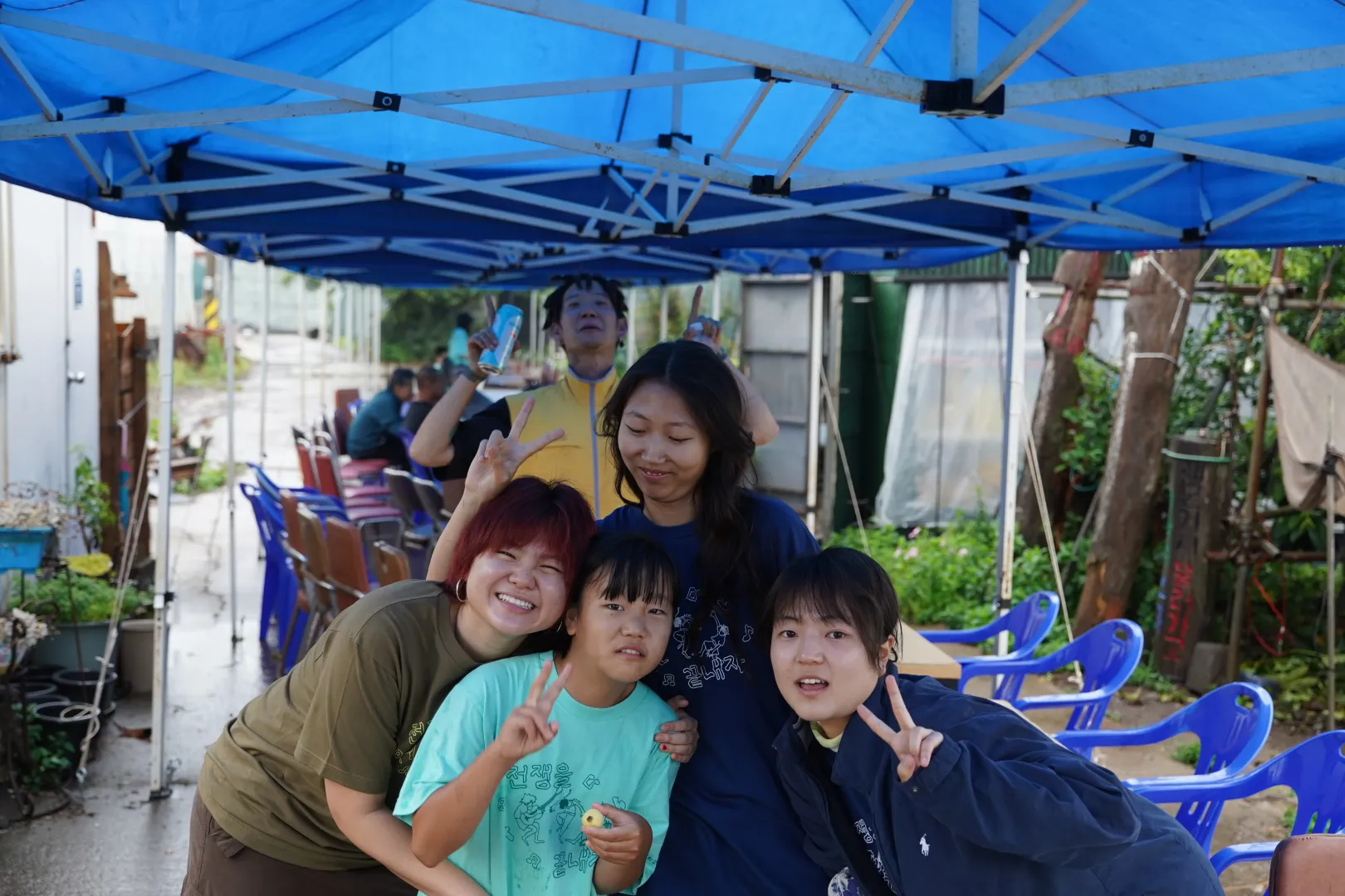 Foto do Campo de Música pela Paz de Gangjeong 2025