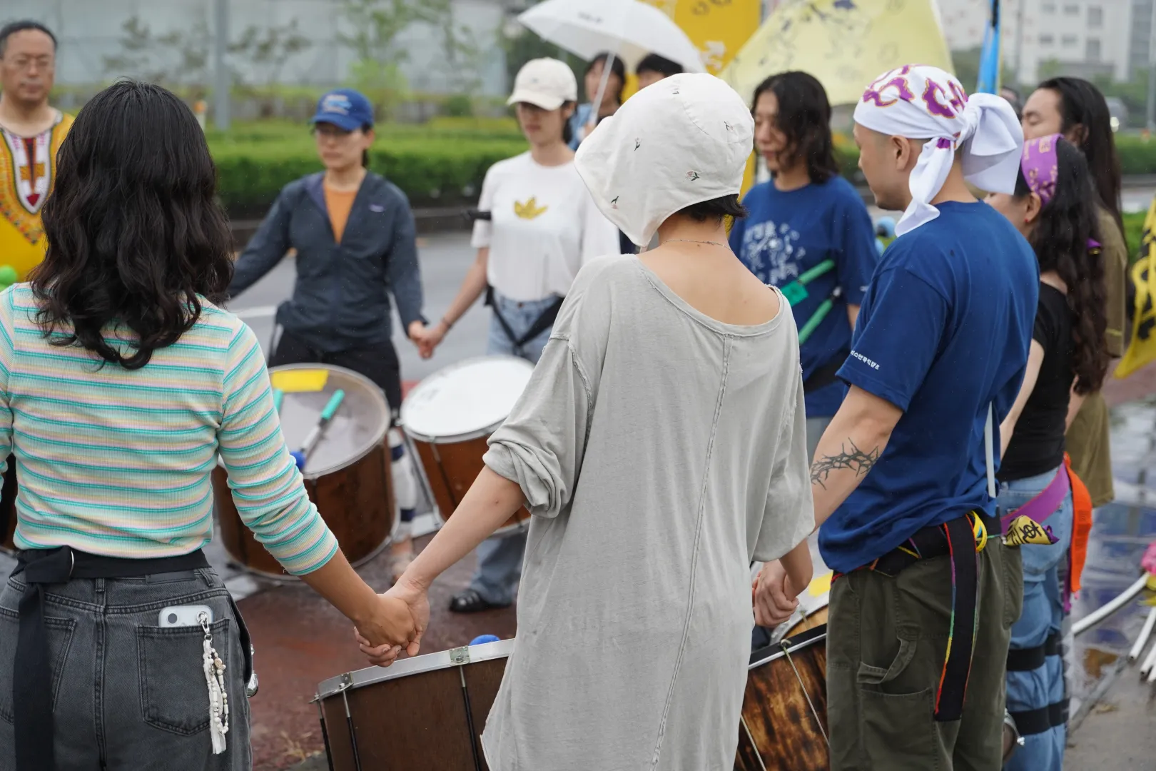 Foto do Campo de Música pela Paz de Gangjeong 2025