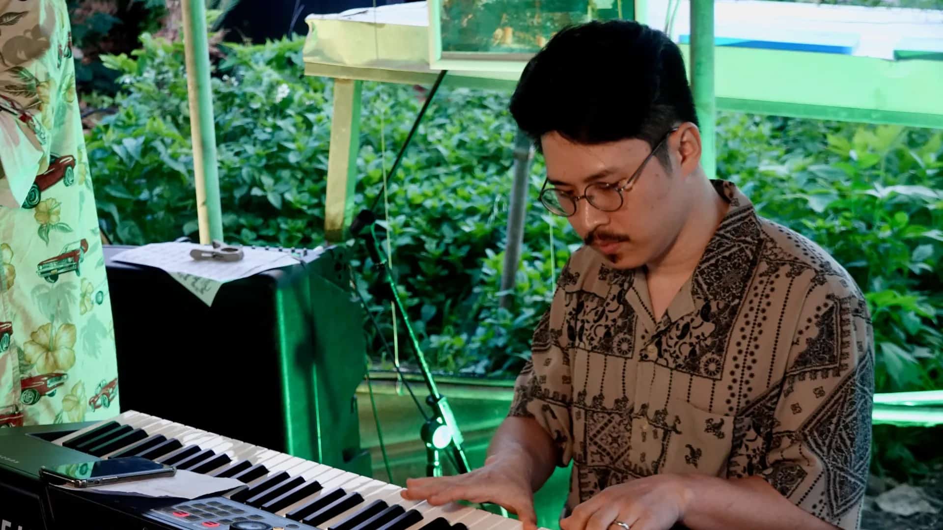 Foto del Campamento de Música por la Paz de Gangjeong 2025