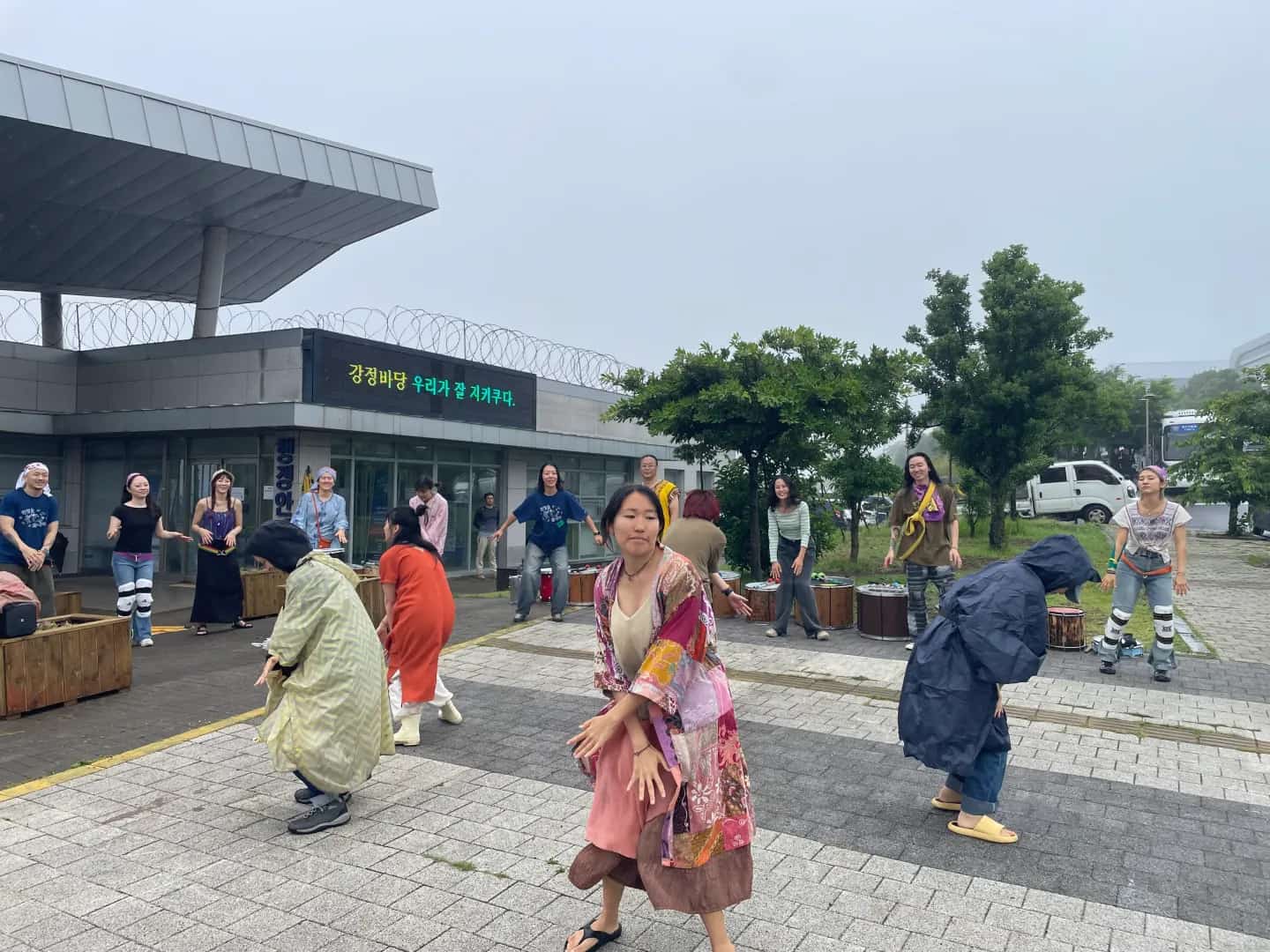Foto del Campamento de Música por la Paz de Gangjeong 2025