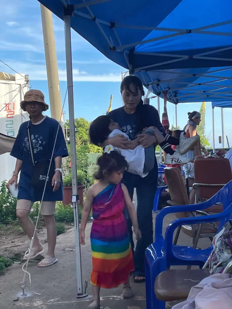 Foto del Campamento de Música por la Paz de Gangjeong 2025