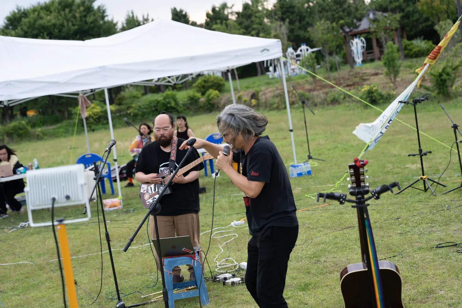 Foto do Campo de Música pela Paz de Gangjeong 2026