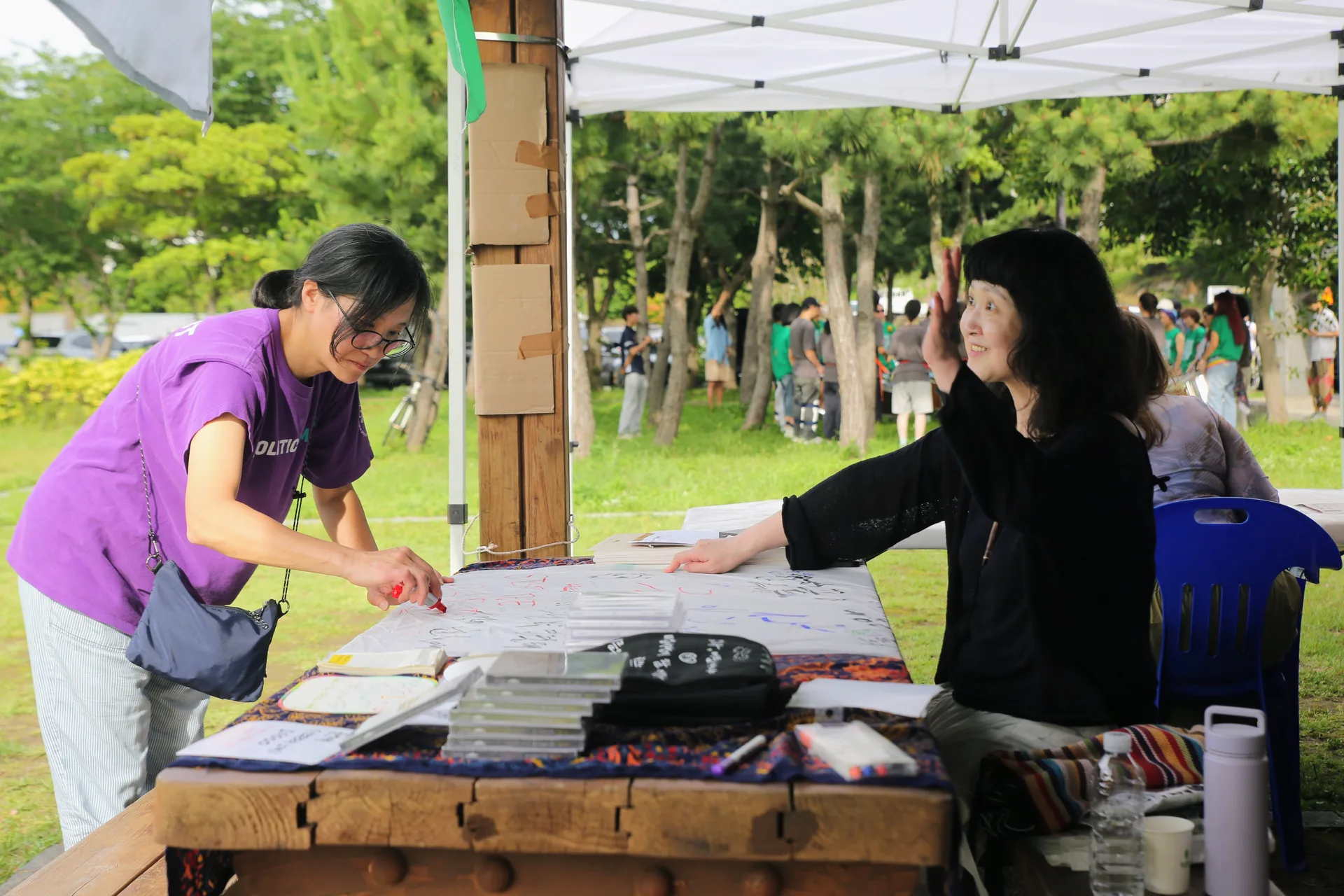 Foto do Campo de Música pela Paz de Gangjeong 2026