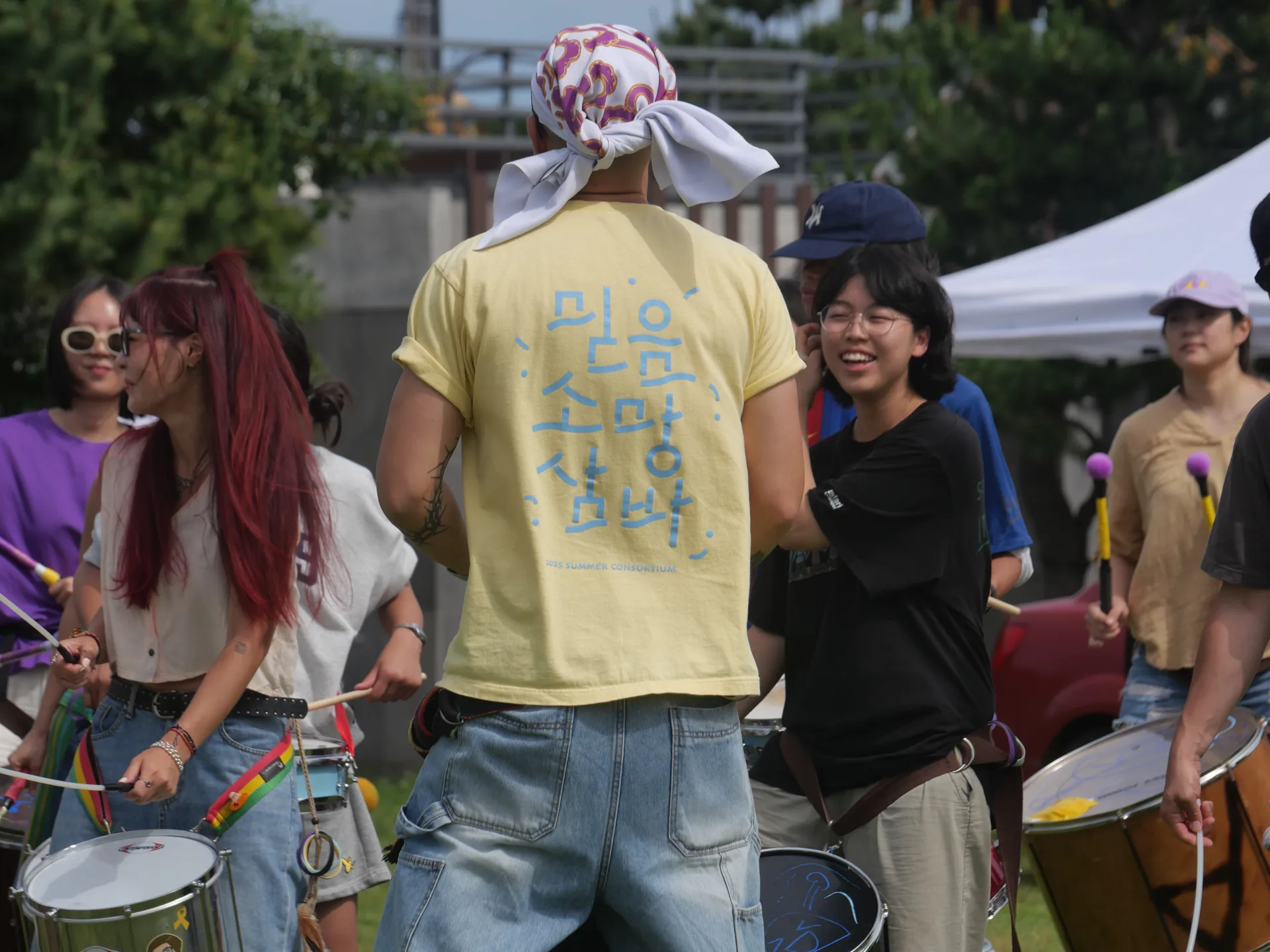 Foto do Campo de Música pela Paz de Gangjeong 2026