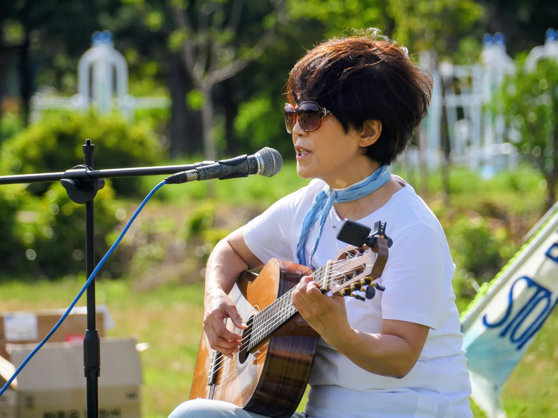 Foto do Campo de Música pela Paz de Gangjeong 2026