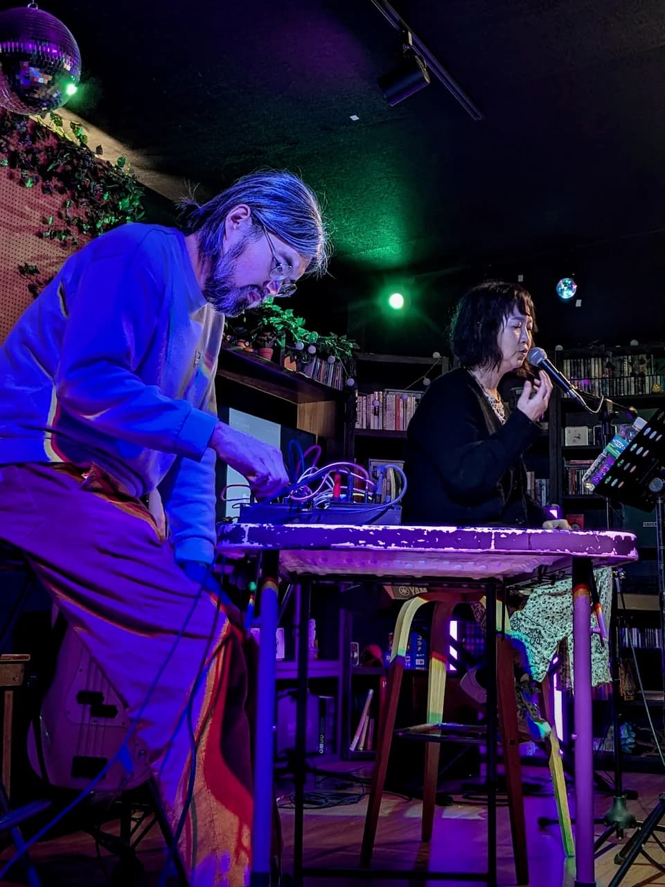 Foto do concerto de lançamento do álbum 2024