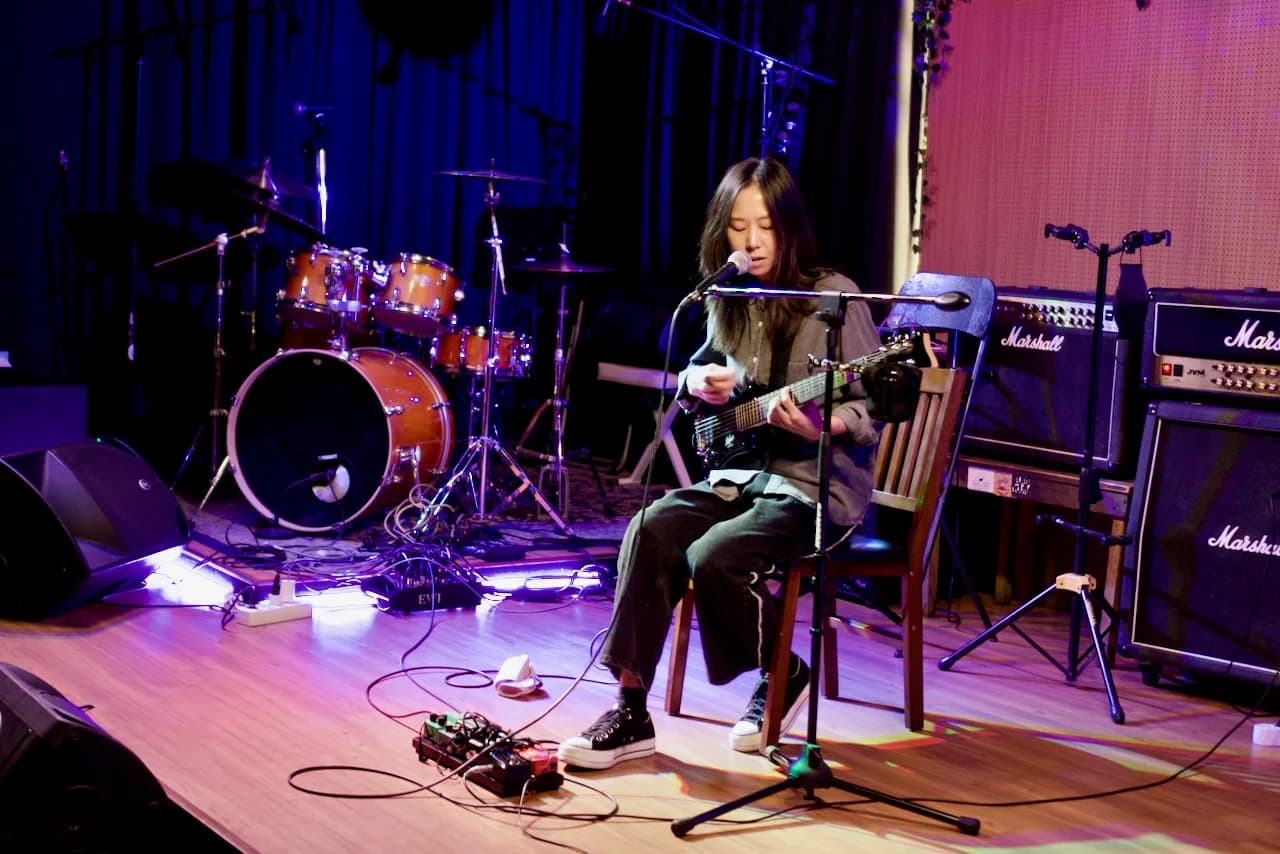 Foto do concerto de lançamento do álbum 2024