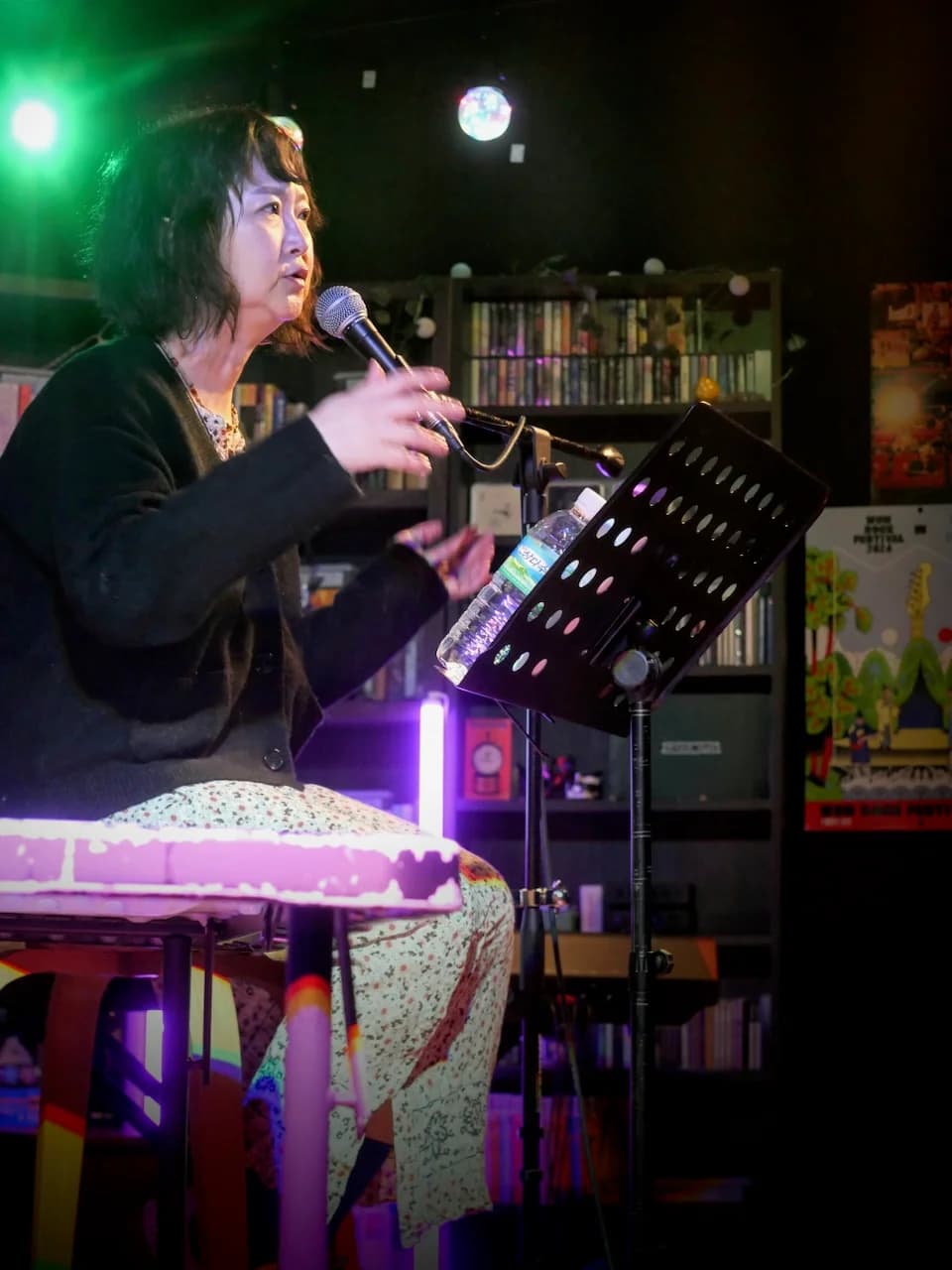 Foto do concerto de lançamento do álbum 2024