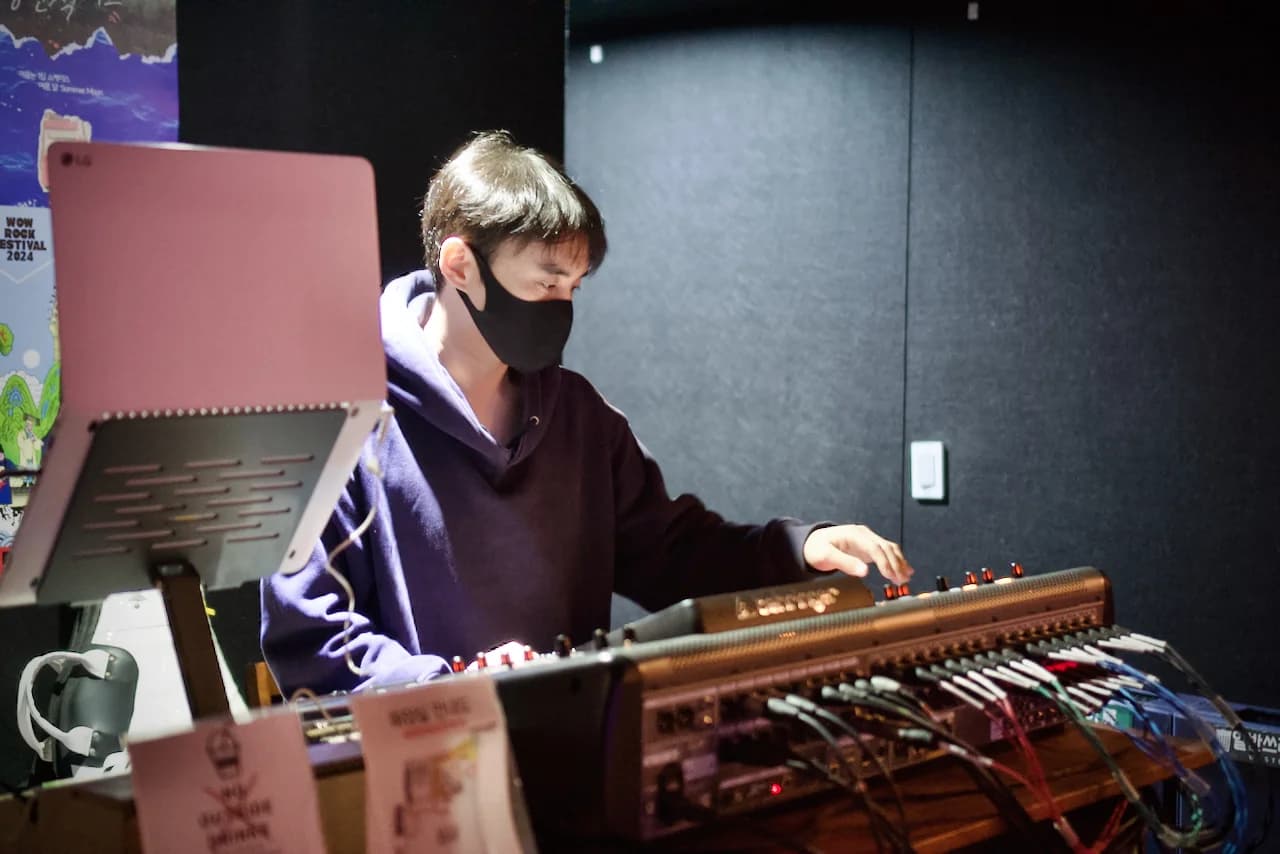 Foto do concerto de lançamento do álbum 2024