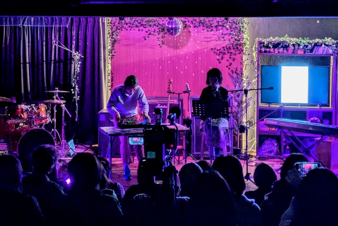 Foto do concerto de lançamento do álbum 2024