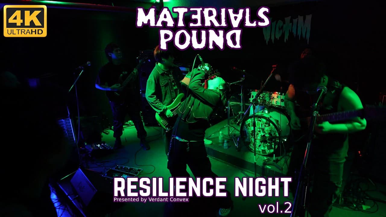Materials Pound - Full Live @Club Victim (4K)